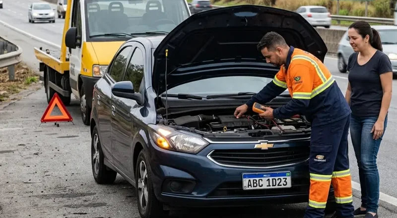 Auto socorro 24h em Viamão – pane elétrica, mecânica e bateria fraca